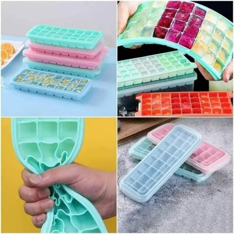 24 Girds Silicon Ice Tray_24 Girds (২৪ গ্রিড সিলিকন আইস ট্রে)