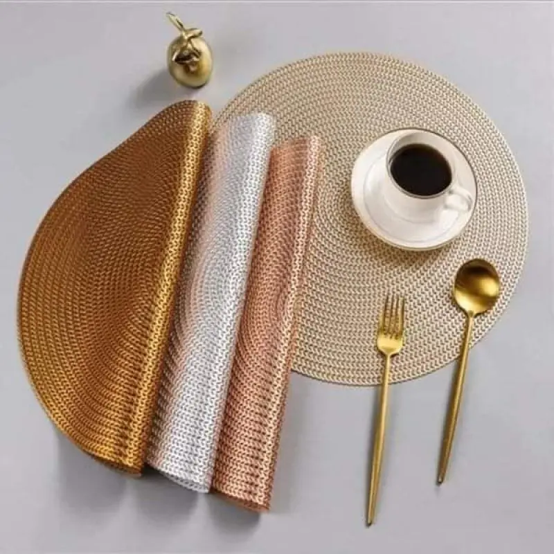 PVC Dining Table Mat / ডাইনিং টেবিল ম্যাট (৬ পিস সেট)